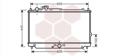 VAN WEZEL Radiators, Motora dzesēšanas sistēma 83002113